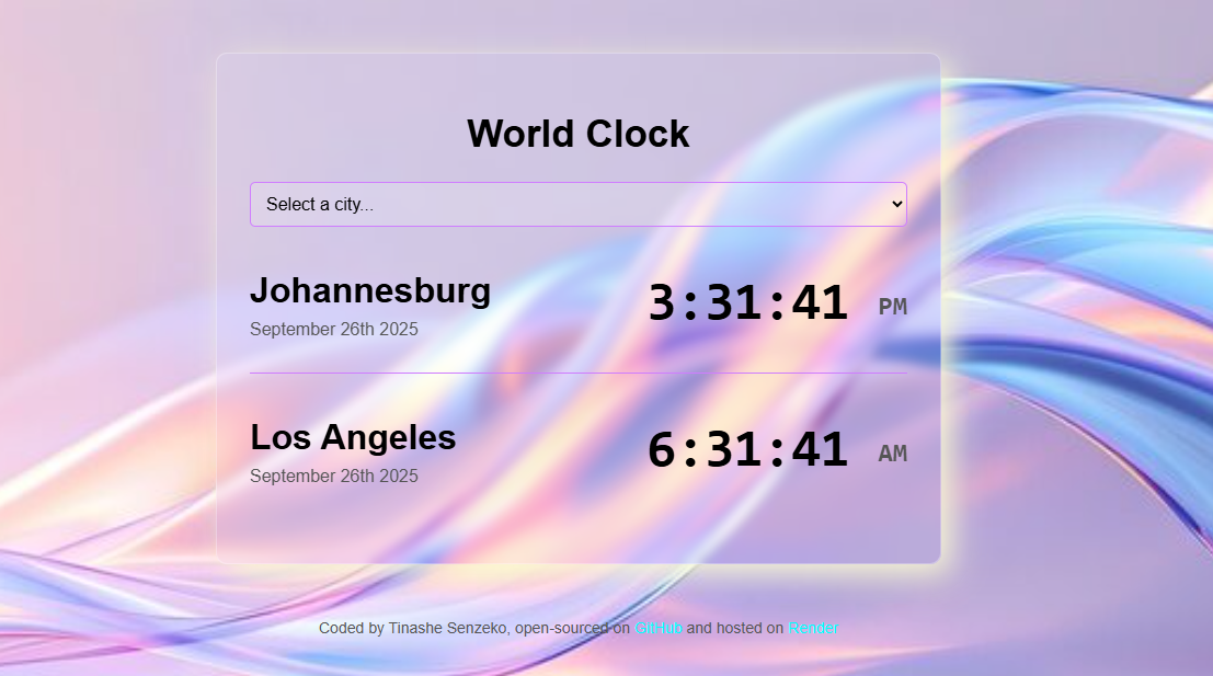 World Clock